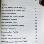 The Book of Islamic Fasting (Sawm)